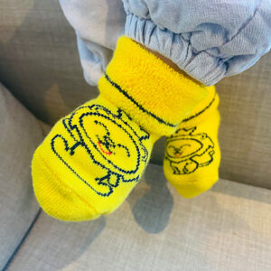 Chaussettes bébé • Lion • 5h38