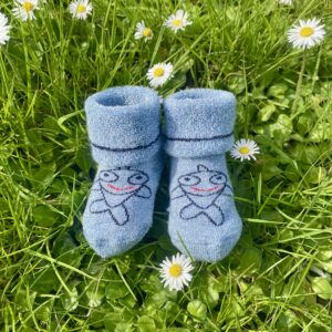 Chaussettes bébé • Poisson • 21h11