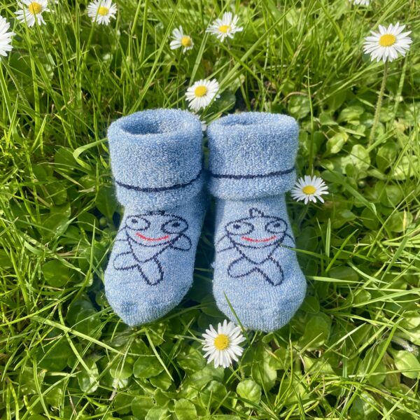Chaussettes bébé • Poisson • 21h11